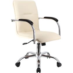 Кресло Everprof Samba Wood T Экокожа Бежевый