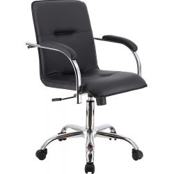 Кресло Everprof Samba T Экокожа Черный