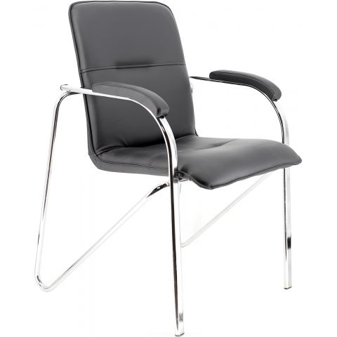 Кресло Everprof Samba CF Экокожа Черный