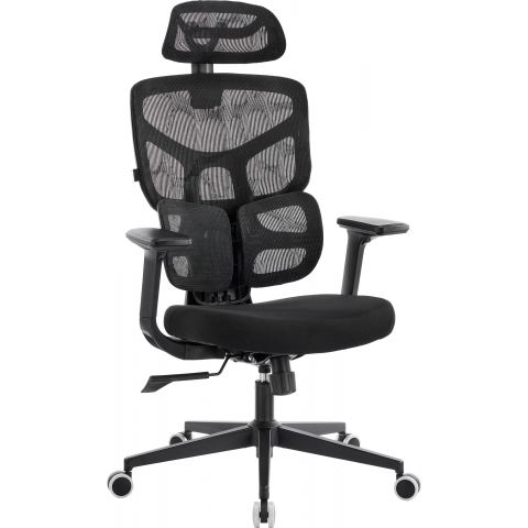 Кресло Everprof Omega Black Сетка Черный