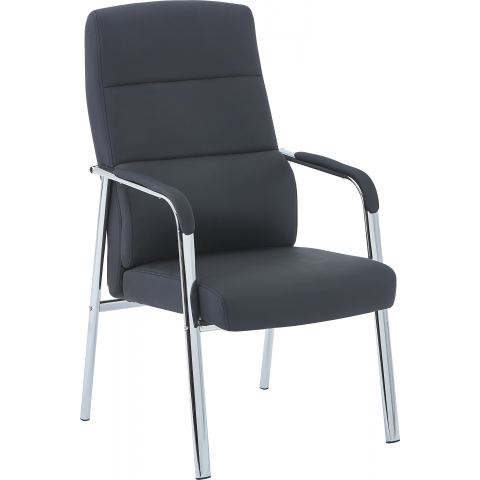 Кресло Everprof City Экокожа Черный