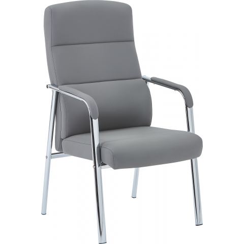 Кресло Everprof City Экокожа Серый