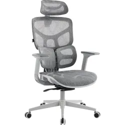 Кресло Everprof Alfa Grey Сетка Серый