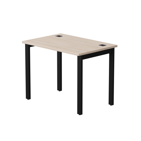 Стол прямой на металлокаркасе Everprof EVO 980х670x755 мм Дуб Соната/Черный