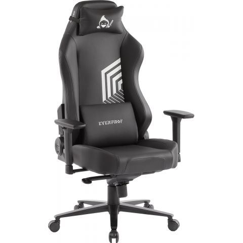 Кресло Everprof Hanzo Экокожа Черный