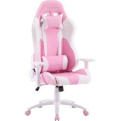 Кресло Everprof Katana Экокожа Белый/Розовый