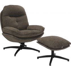 Кресло Everprof Lime Ткань Темно-коричневый