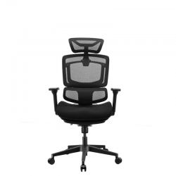 Премиум эргономичное кресло GTC Open Z с поддержкой для ног, черный