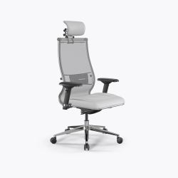 Кресло Метта Samurai SL-3 (Белый 1F.3.5.109)