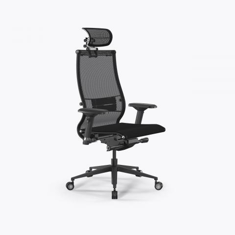 Кресло Метта Samurai Black Edition New (Черный 30.3.15.AA)