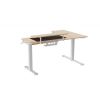 Стол письменный (для компьютера) угловой с электрической регулировкой по высоте EUREKA ERK-EHD-L60R-MW (правый), клён