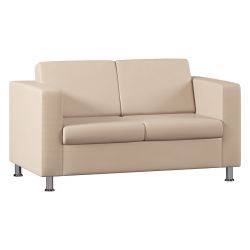 Диван Everprof Felix двухместный Экокожа Pegaso Бежевый