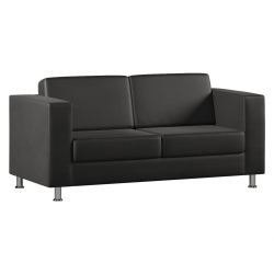 Диван Everprof Felix двухместный XL Экокожа Pegaso Черный