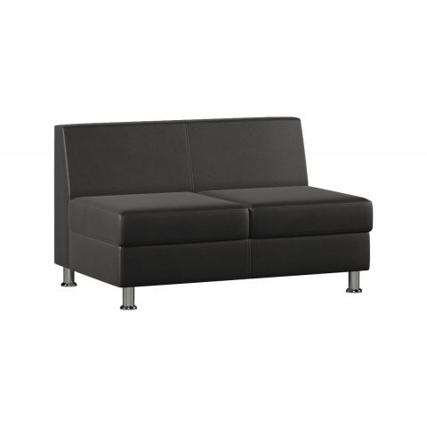 Модуль Everprof Monro двухместный Экокожа Pegaso Черный