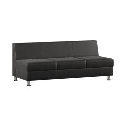 Модуль Everprof Monro трехместный Экокожа Pegaso Черный