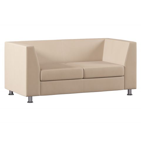 Диван Everprof Monro двухместный Экокожа Pegaso Бежевый