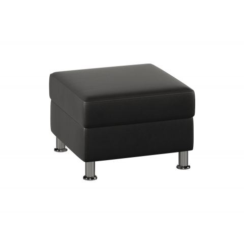 Пуф Everprof Monro одноместный Экокожа Pegaso Черный