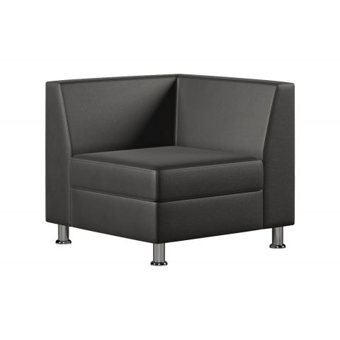 Модуль Everprof Monro угловой Экокожа Pegaso Черный