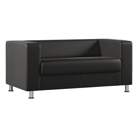 Диван Everprof Wilson двухместный Экокожа Pegaso Черный