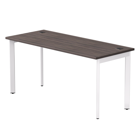 Стол прямой на металлокаркасе Everprof EVO 1580х670x755 мм Дуб Пасадена/Белый