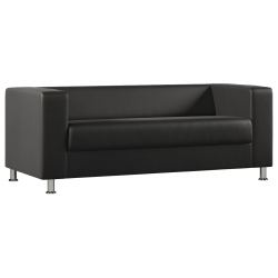 Диван Everprof Wilson трехместный Экокожа Pegaso Черный