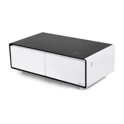 Умный кофейный столик с холодильником EUREKA TB135, White+Black
