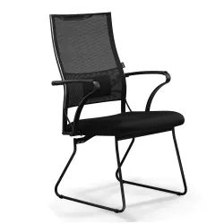Кресло Sit Air-180 B2-290K - YP99+UMF(X1) /Km00/Wh00/K15bL(F58), Черный