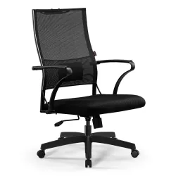 Кресло Ergolife Sit Air-180 B2-290K - Mesh(YP99)+UMF(X1) /Km00/Wh00/K15bL(TG1.0Pl/M09.B02.G15.W01) (Черный)