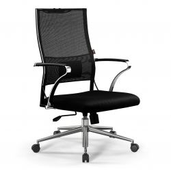 Кресло Sit Air-180 B2-290K - YP99+UMF(X1) /Km00/Wh00/K15cL(M09.B23.G18.W01), Черный