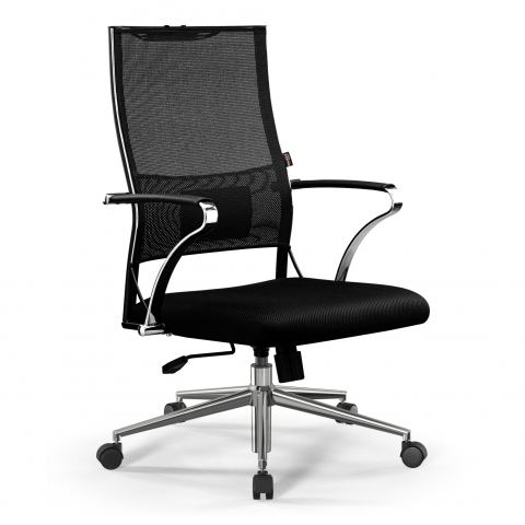 Кресло Sit Air-180 B2-290K - YP99+UMF(X1) /Km00/Wh00/K15cL(M09.B23.G18.W01), Черный