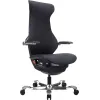 Кресло Everprof Atom Black Экокожа Черный
