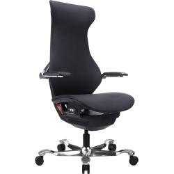 Кресло Everprof Atom Black Экокожа Черный