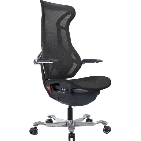 Кресло Everprof Atom Black Сетка Черный