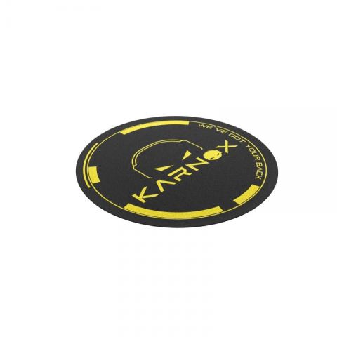 Напольный круглый коврик Karnox FLOOR Mat - 2 мм - Logo