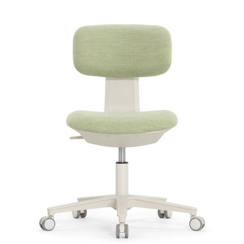Универсальное кресло Falto Rookie plus (каркас светлый/обивка зелёная)