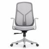 Кресло Falto Кураж (без подголовника, сетка, ткань, серый)