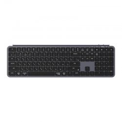 Беспроводная ультратонкая клавиатура Keychron B6 Pro, 109 клавиш, ножничные переключатели, цвет Space grey