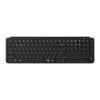 Беспроводная ультратонкая клавиатура Keychron B6 Pro, 109 клавиш, ножничные переключатели, цвет Deep Black