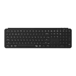 Беспроводная ультратонкая клавиатура Keychron B6 Pro, 109 клавиш, ножничные переключатели, цвет Deep Black