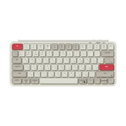 Беспроводная ультратонкая клавиатура Keychron B1 Pro, 77 клавиш, ножничные переключатели, цвет Retro Red