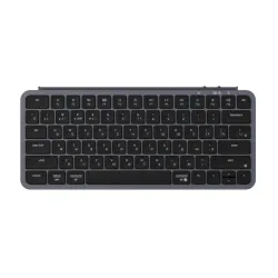 Беспроводная ультратонкая клавиатура Keychron B1 Pro, 77 клавиш, ножничные переключатели, цвет Space grey