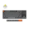 Беспроводная механическая клавиатура QMK Keychron K8 Max, 87 клавиш, RGB подсветка, Hot-swap, алюм.рамка Keychron Banana Switch