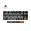 Беспроводная механическая клавиатура QMK Keychron K8 Max, 87 клавиш, RGB подсветка, Hot-swap, алюм.рамка Keychron Brown Switch