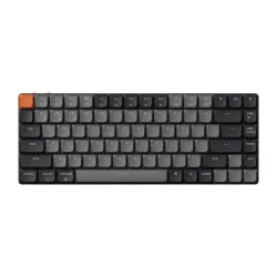 Беспроводная механическая ультратонкая клавиатура QMK Keychron K3 версия 3, 84 клавиши, While Led подсветка, Keychron Low Profile Red Switch
