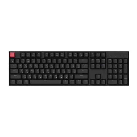 Беспроводная механическая клавиатура QMK Keychron K10 (Version 2), 104 клавиши, White LED подсветка, Keychron Red Switch