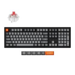 Беспроводная механическая клавиатура QMK Keychron K10 Max, 108 клавиш, RGB подсветка, Hot-swap, Keychron Red Switch