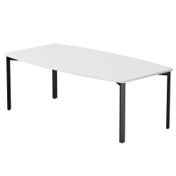 Стол переговорный Everprof EVO 2100х1100x755 Белый/Черный