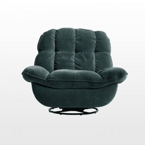 Электрическое кресло-реклайнер Eureka с местом для хранения вещей, зелёный