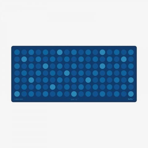 Коврик на рабочий стол Nuphy Deskmat G80 (Mystic Indigo)