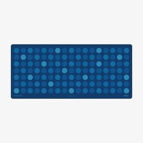 Коврик на рабочий стол Nuphy Deskmat G80 (Mystic Indigo)